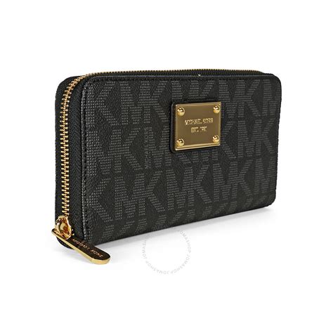 women's michael kors wallet black|michael kors wallet women's sale.